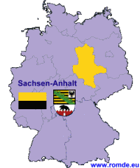 Harta Sachsen-Anhalt