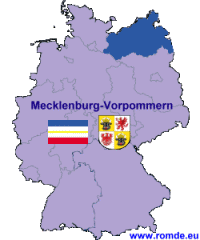 Harta Mecklenburg-Vorpommern