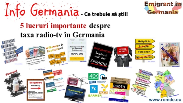 5 lucruri importante despre taxa radio-tv în Germania